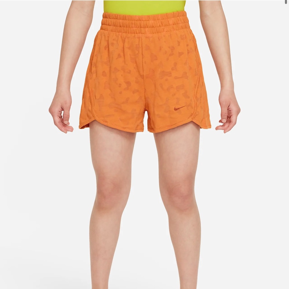 Nike Girls Dri-Fit Breezy High Waisted Training Shorts